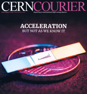 Towards entry "Article on the history and recent advances of laser-based electron acceleration in CERN Courier"